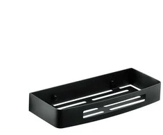 Gedy NERVA lentynėlė 30x12,8x4,5, juoda