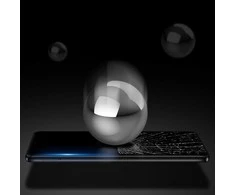 Dux Ducis 9D Apsauginis stiklas Screen Protector skirtas Xiaomi Redmi A2 / Redmi A1 9H su juodos spalvos Frame