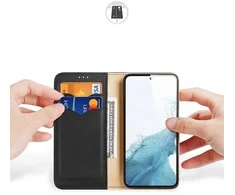 Dux Ducis Hivo dėklas skirtas Samsung Galaxy S23+, juodas