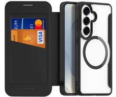 Dux Ducis Skin X Pro MagSafe Compatible Wallet dėklas skirtas Samsung Galaxy S26+ – juodos spalvos