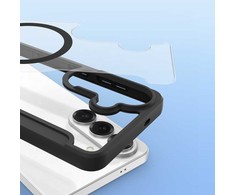 Dux Ducis Skin X Pro MagSafe Compatible Wallet dėklas skirtas Samsung Galaxy S26+ – juodos spalvos