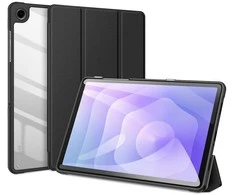 Dux Ducis Toby Armored Flip dėklas skirtas Samsung Galaxy Tab A11 Plus/A9 Plus - juodos spalvos