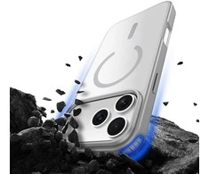 Dux Ducis Yind Apple iPhone 17 Pro Dėklas suderinamas su MagSafe – pilkos spalvos