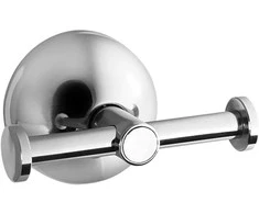 Dvigubas rankšluosčio kabliukas Kapitan CLASSIC 52 22, chromo