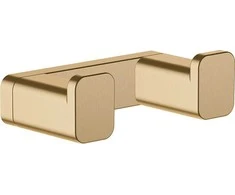 Hansgrohe AddStoris dvigubas kabliukas. brushed bronze