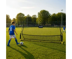 Dvipusis futbolo treniruoklis „Rebounder“ šaudymo į vartus pratyboms 220×120 cm, MOVEPRO