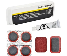 Dunlop Dviratininkų remonto rinkinys su lopais ir klijais