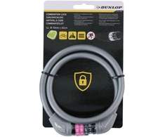 Dunlop dviratinė troselinė spyna su kodu 65 cm