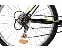 Dviratis kalnų Bottari Milano, 26″ rėmas, juoda sp./geltona sp.
