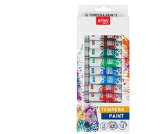 Easy Dažai guašas, 12 sp. x 12 ml.