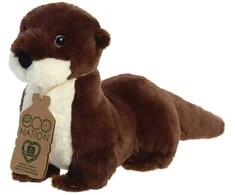 AURORA ECO NATION Pliušinė ūdra, 34 cm