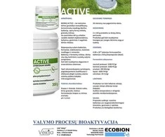Ecobion Biopreparatas valymo įrenginiams BioniQ Active 0.3kg