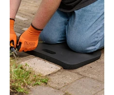 EDCO KELIŲ PAGALVĖLĖ KLĖČIOJIMUI 40×26,5CM Juodas + DECKER 435800