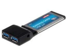 Ednet Express card 2 port USB 3.0, 87125