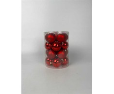 Philips Eglutės žaisliukai Christmas Touch, D6 cm, stiklas, 20 vnt.