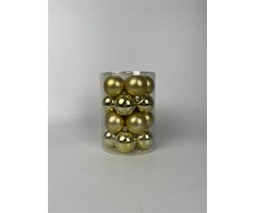 Philips Eglutės žaisliukai Christmas Touch, D6 cm, stiklas, 20 vnt.