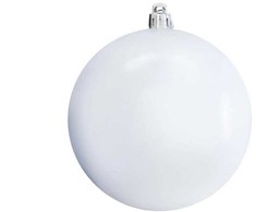 Christmas_To Eglutės žaisliukas Christmas Touch, baltas, 20 cm, plastikas