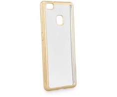 Dėklas Electro Jelly Huawei P20 Lite aukso spalvosaukso spalvos