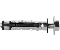 Elematic Inkarinis varžtas su metaliniu kaiščiu M6 x 65 mm, 16 vnt.