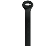 Elematic Laidų tvirtinimo dirželiai 2-LOCK, 4.5x250mm, juodi, 100vnt