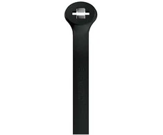 Elematic Laidų tvirtinimo dirželiai 2-LOCK, 2.5x100mm, juodi, 100vnt