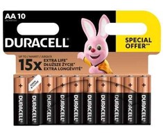 Elementai DURACELL AA/LR06, 1.5V, 10 vnt.