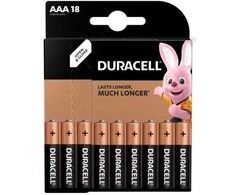 Elementai DURACELL AAA/LR03, 1,5V, 18 vnt.