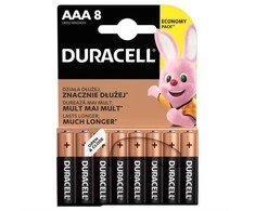 Elementai DURACELL AAA/LR03, 1,5V, 8 vnt.