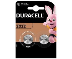 Elementai DURACELL CR2032, 2 vnt