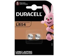 Elementai DURACELL LR54, 1,5V, 2 vnt.