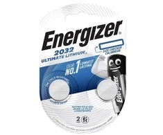 Elementai ENERGIZER CR2032, 3V, 2 vnt.