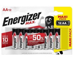Elementai ENERGIZER MAX AA/LR06, 1.5V, 12vnt.