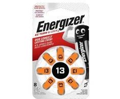 Elementai ENERGIZER, ZA13, 1.4V, 8 vnt