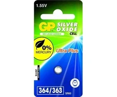 Elementas GP Sidabrinis OXIDE AG1/SR60/364F, 1,55V