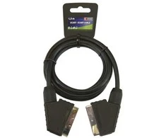 Emos Kabelis NENURODYTA SCART M, SCART M, 1.5m, juodas SL2001