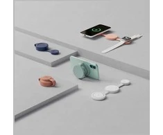 Energea Belaidis įkroviklis Bazic GoMag Trio 2 3in1 15W magnetic skirtas Apple iPhone/Watch/AirPods pilkos spalvos