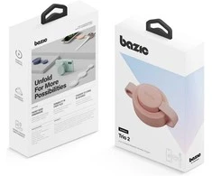 Energea Belaidis įkroviklis Bazic GoMag Trio 2 3in1 15W magnetic skirtas iPhone/Watch/AirPods rožinės spalvos
