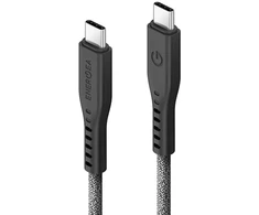 ENERGEA Flow USB-C į USB-C Kabelis 1.5m juodos spalvos 240W 5A PD Fast Charge