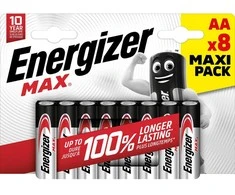 Energizer Max 437727 baterija AA LR6 8 vnt.