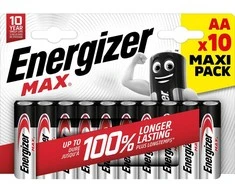 Energizer Max 437772 baterija AA LR6 10 vnt.