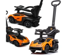 Enero vaikiška sportinė lamborghini stumdomas vežimėlis