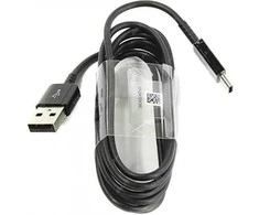 EP-DW720CBE Samsung USB-C duomenų kabelis 1.5m juodos spalvos (Bulk)