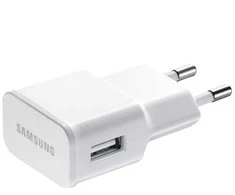 EP-TA50EWE Samsung USB-A 8W kelioninis įkroviklis baltos spalvos (OOB Bulk)