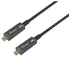 Equip 119467 USB kabelis USB 3.2 Gen 2 (3.1 Gen 2) 7,5 m USB C 10 Gbit/s 60 W Juoda
