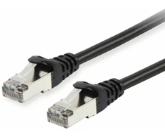 Equip 615594 tinklo kabelis Juoda 30 m Cat6 S/FTP (S-STP) Turas