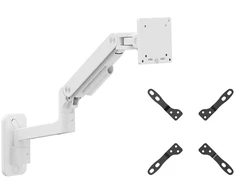 Equip 650140 monitoriaus laikiklis arba stovas 124,5 cm (49″) Siena Balta