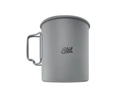ESBIT PT750-TI turistinis maisto gaminimo indas Stiklinis indelis 0,75 L Titanas