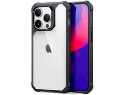 ESR Air Armor Dėklas Apple iPhone 14 Pro, skaidrus juodos spalvos