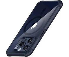 ESR Air Armor Dėklas MagSafe Apple iPhone 15 Pro, skaidrus mėlynos spalvos