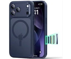 ESR Classic Hybrid Dėklas Apple iPhone 17 Pro Max, frosted mėlynas